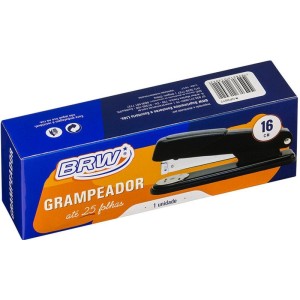 Grampeador Metal P/25fls 26/6 16cm Preto-093791-95740