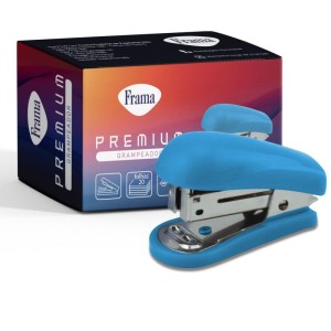 Grampeador Mini P/20fls 26/6 Azul 6,4cm-104646-33560