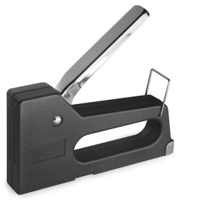 Grampeador Tapeceiro Pistola Plast. 106/6 14,5cm Pt