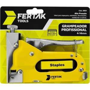 Grampeador Tapeceiro Profissional Grampos 4mm-14mm-102321-97221