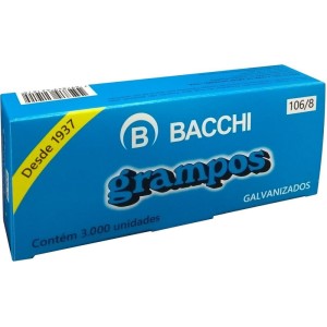 Grampo Para Grampeador 106/8 Aco 3000 Grampos-003387-48790