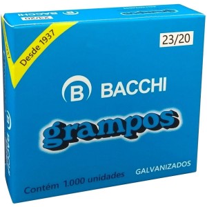 Grampo Para Grampeador 23/20 Aco 1000 Grampos-003382-27808