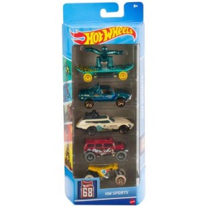 Hot Wheels Die-cast Pack C/05 Carrinhos (s)-016624-23765