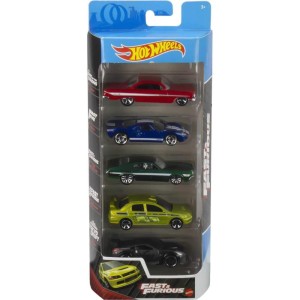 Hot Wheels Die-cast Pack C/05 Carrinhos (s)-016624-25938