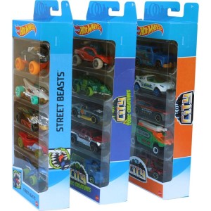 Hot Wheels Die-cast Pack C/05 Carrinhos (s)-016624-45120