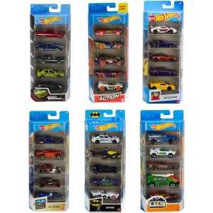 Hot Wheels Die-cast Pack C/05 Carrinhos (s)-016624-49094