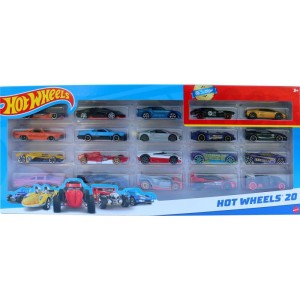 Hot Wheels Die-cast Pack C/20 Carrinhos (s)-045077-62736