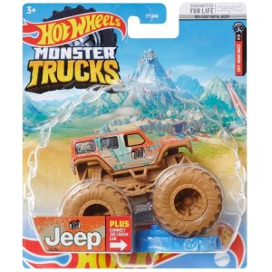 Hot Wheels Monster Trucks Veiculo Escala 1:64 (s)-095397-21408