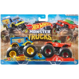 Hot Wheels Monster Trucks Veículo Escala 1:64 2-pack (s)-079821-32693