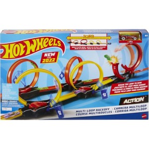 Hot Wheels Pista Action Competição Multi Looping-098998-98923