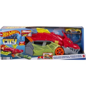 Hot Wheels Pista City Reboque De Dragão-098922-51624