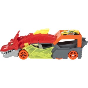 Hot Wheels Pista City Reboque De Dragão-098922-99112