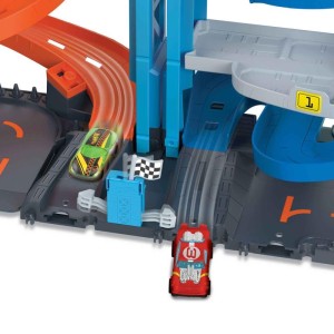 Hot Wheels Pista City Torre De Corrida Dupla 2 Em 1-103361-25769