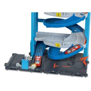 Hot Wheels Pista City Torre De Corrida Dupla 2 Em 1-103361-44873