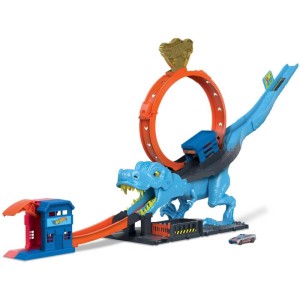 Hot Wheels Pista City T-rex Devorador C/ Looping-103360-66318