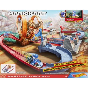 Hot Wheels Pista Personagem Mario Kart Castelo Caos Bowser-094067-93068