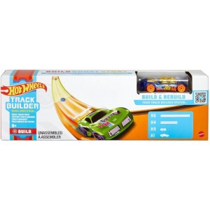 Hot Wheels Pista Track Builder Pack Básico Trechos De Pista-088159-38279