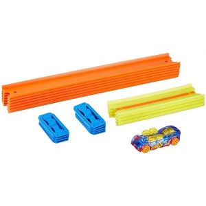 Hot Wheels Pista Track Builder Pack Básico Trechos De Pista-088159-45741