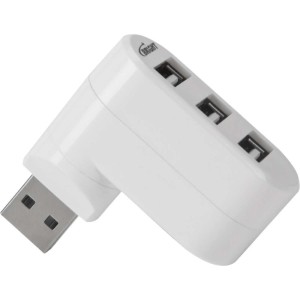 Hub Usb 2.0 3 Portas Branco P/note-057395-49084