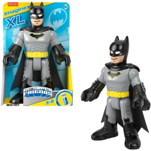 Imaginext Batman Uniforme Cinza/preto Xl-099317-69235