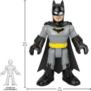 Imaginext Batman Uniforme Cinza/preto Xl-099317-69638