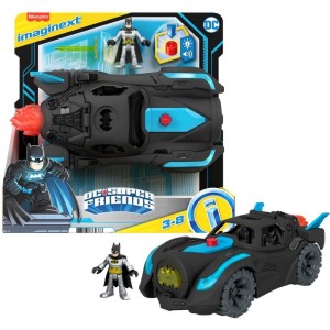 Imaginext Bat-tech Batmóvel Luz E Som-099256-13278