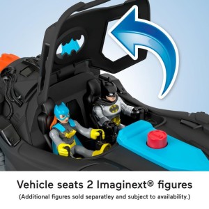 Imaginext Bat-tech Batmóvel Luz E Som-099256-24592