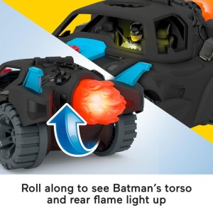 Imaginext Bat-tech Batmóvel Luz E Som-099256-39128