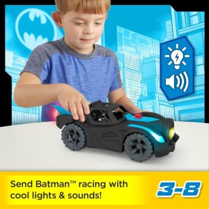 Imaginext Bat-tech Batmóvel Luz E Som-099256-66533