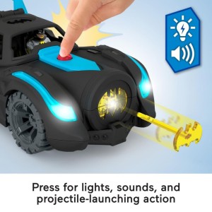 Imaginext Bat-tech Batmóvel Luz E Som-099256-72289