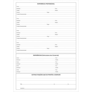 Impresso Administrativo Curriculum 50 Folhas 199x297mm-109509-80454