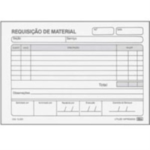 Impresso Requisicao Material Simplif.50f.154x107-002448-20626