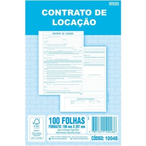 Impresso Talao Contrato De Locacao 100fls.-108439-31408