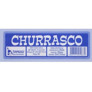 Impresso Talao Ficha Churrasco 50x2 75mmx160m-060528-49199