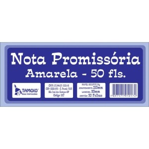 Impresso Talao Nota Promissoria 50fls.-048553-33124