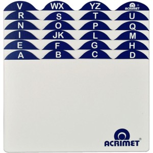 Indice Para Fichario A-z  4x6 Cartao-002563-29443