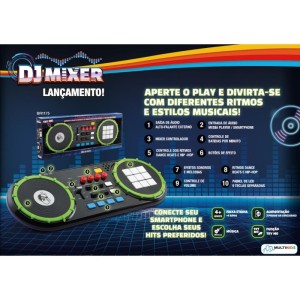 Instrumento Musical Dj Mixer Eletronico-096070-12968