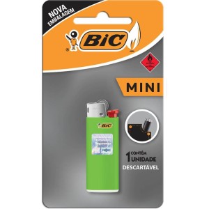 Isqueiro Descartavel Bic Mini A Gas Cx.c/50blisters