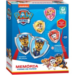 Jogo Da Memoria Em Madeira Patrulha Canina-034152-14776