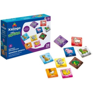 Jogo Da Memoria Animais 24pcs.-008068-42436