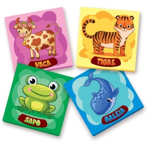 Jogo Da Memoria Animais 48pcs-094622-32645