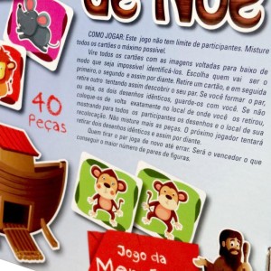 Jogo Da Memoria Arca De Noe 40 Pecas-057263-32060