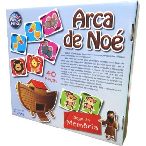 Jogo Da Memoria Arca De Noe 40 Pecas-057263-52170