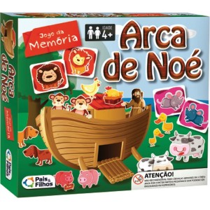 Jogo Da Memoria Arca De Noe 40 Pecas-057263-70775