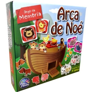 Jogo Da Memoria Arca De Noe 40 Pecas-057263-91505