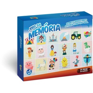 Jogo Da Memoria Circo 24 Pcs-094528-31428