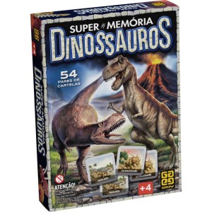 Jogo Da Memoria Dinossauros Super Memoria-097507-25890