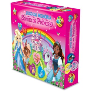 Jogo Da Memoria Sonho De Princesa 48pcs-094637-59791