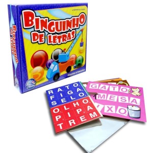 Jogo De Bingo Binguinho De Letras 4anos-040381-14321