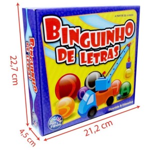 Jogo De Bingo Binguinho De Letras 4anos-040381-25789